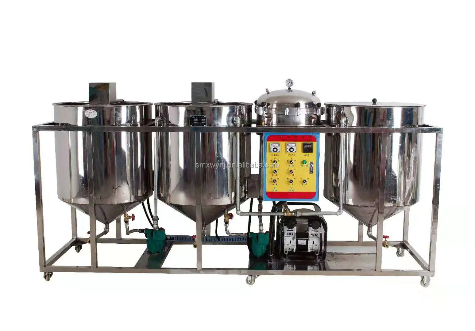 Coconut Oil Refined - #For Copra crude oil refining deodorization