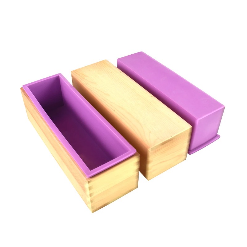 Soap Making Books - Flexible Silicone Soap Mold Rectangular Loaf