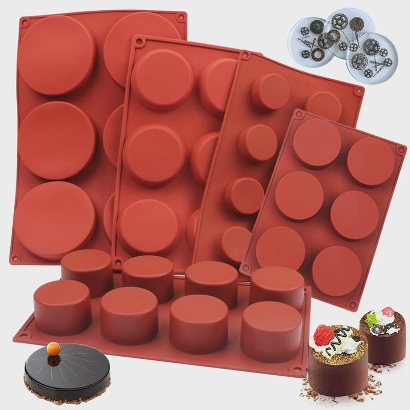 Soap Making Formula - Round Silicone Soap Mold DIY Handmade