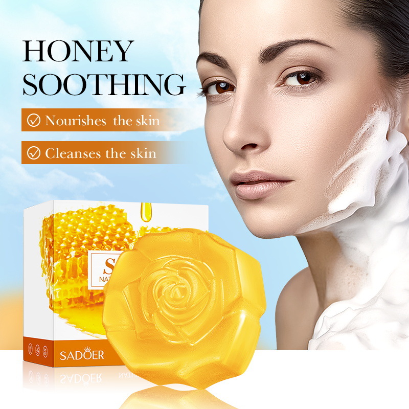 1Pcs Honey Handmade Soap Clean - Soap Making Oils 评论和价格
