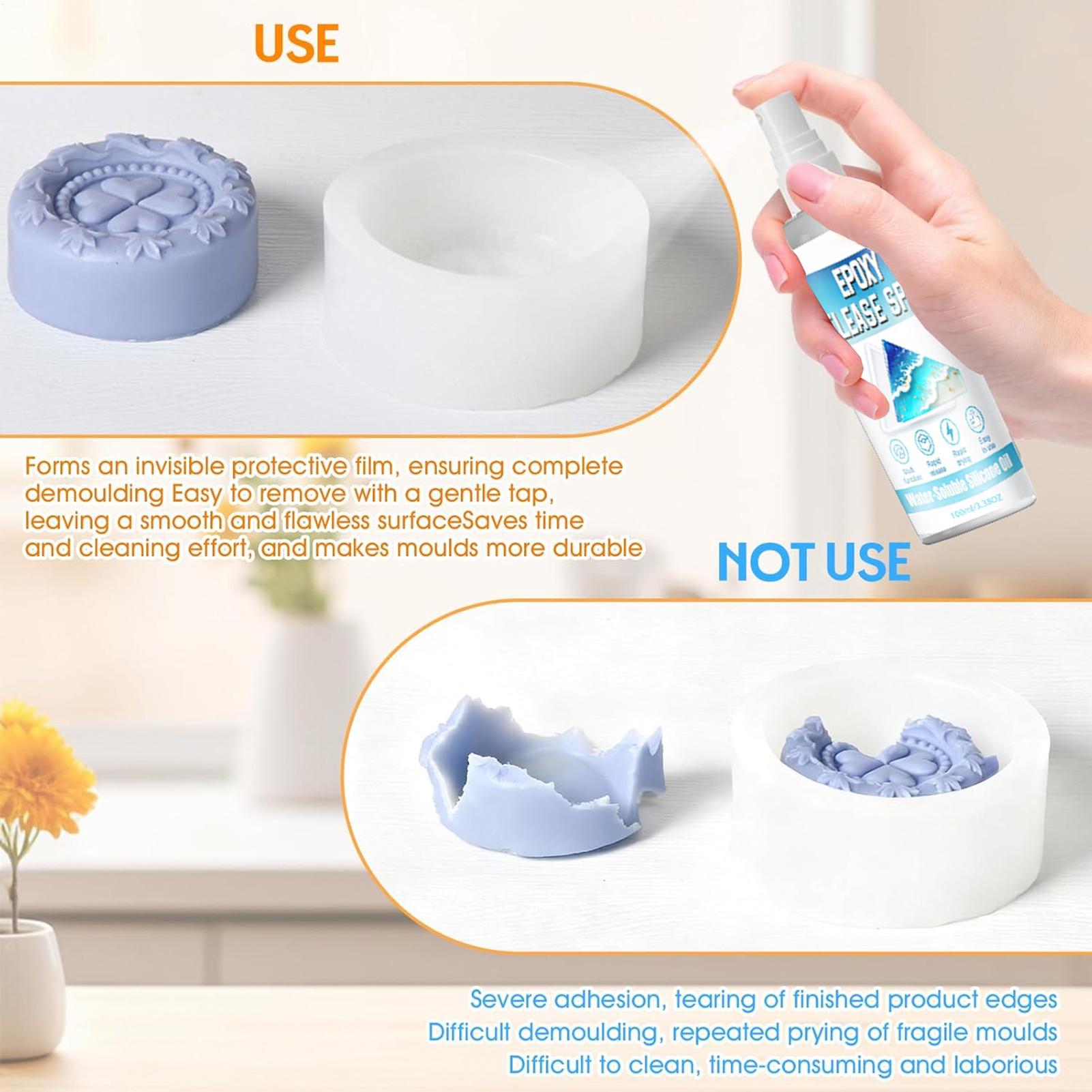 100ml Silicone Release Spray E - Natural Making Soap 评论和价格