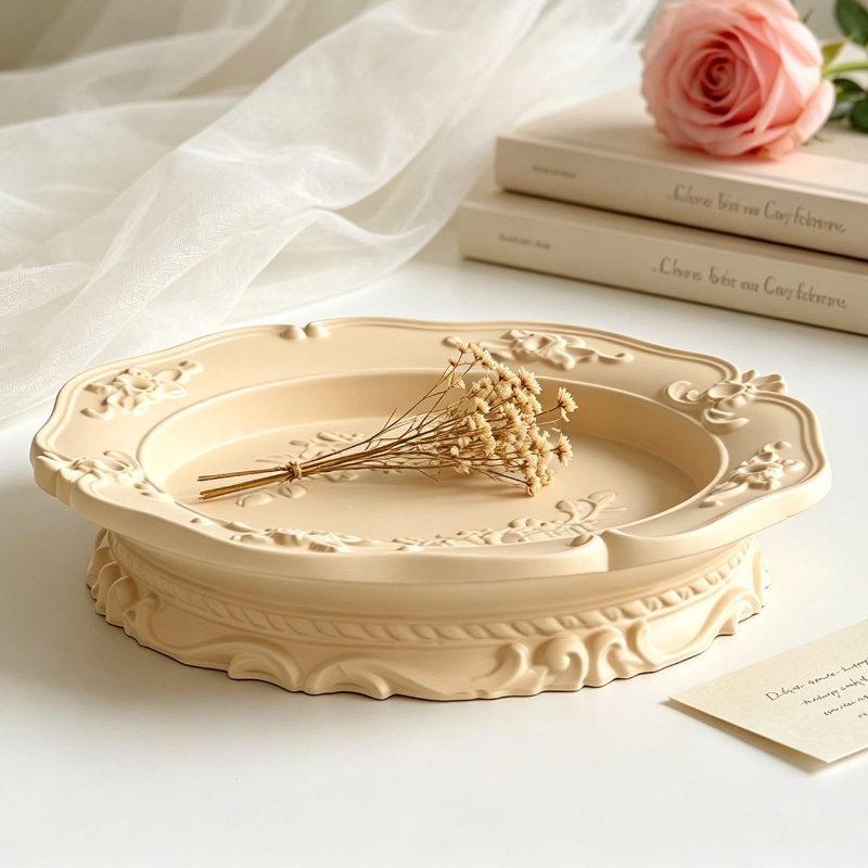 Elegant Vintage Baroque Lace S - Natural Making Soap 评论和价格