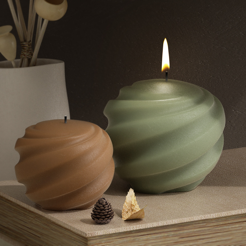 Rotating Planet Silicone Candl - Soap Making Gel 评论和价格