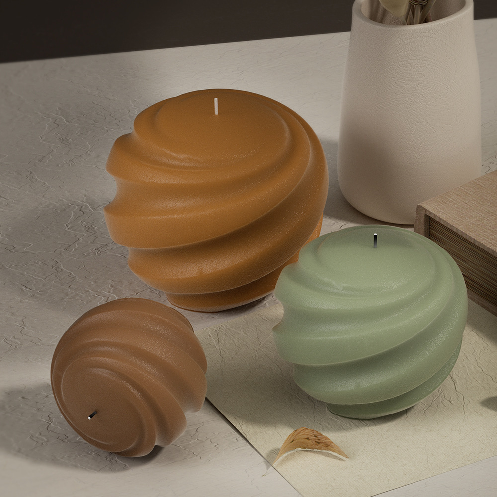 Rotating Planet Silicone Candl - Soap Making Gel 评论和价格