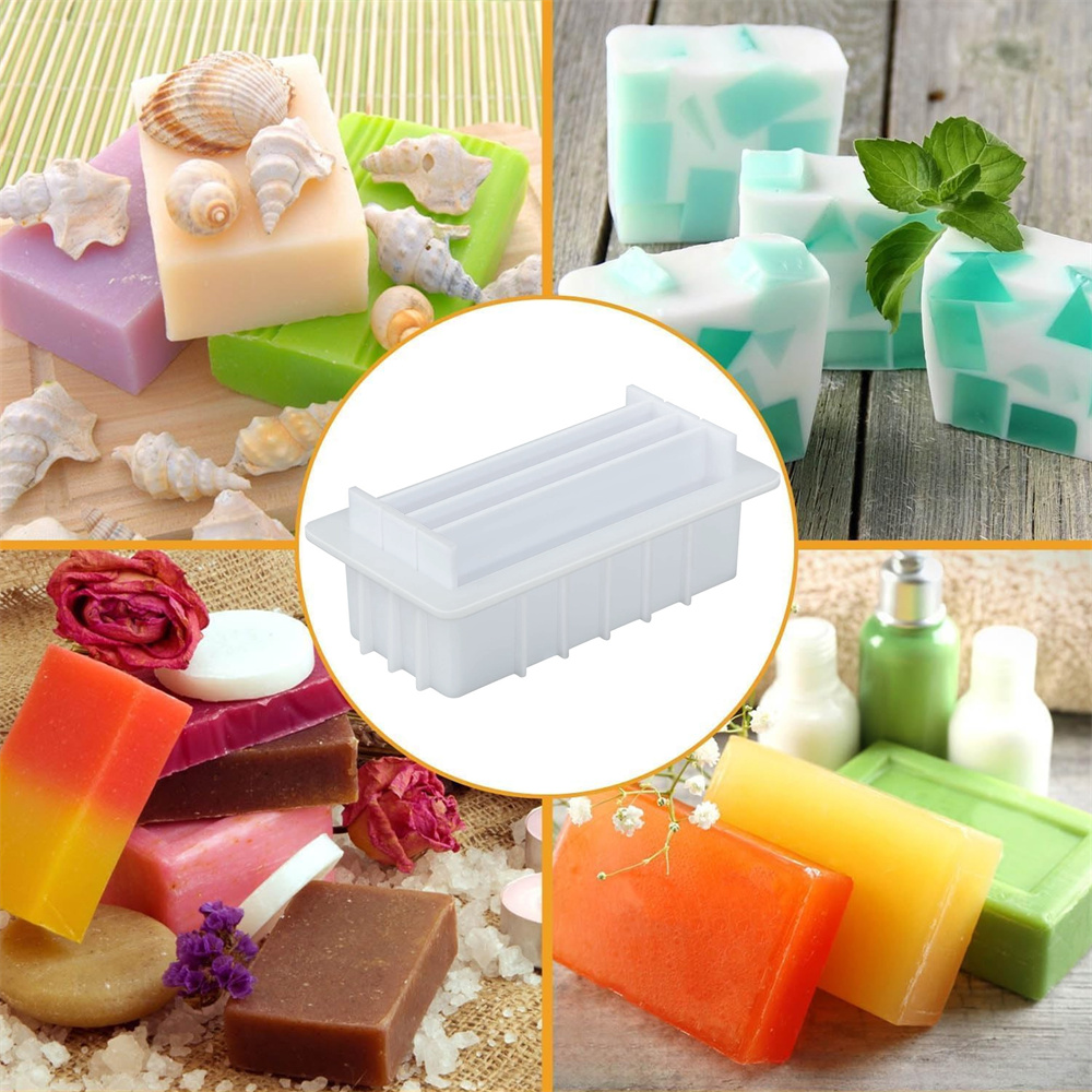 42oz Silicone Soap Mold with 5 - Soap Making Books 评论和价格