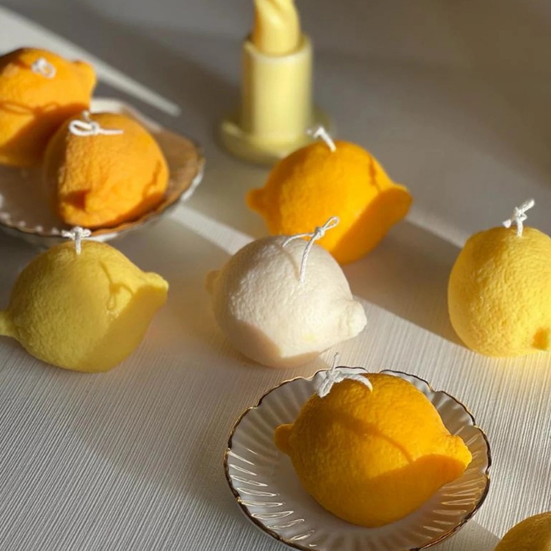 Orange Fruit Candle Mold DIY S - Soap Making Gel 评论和价格