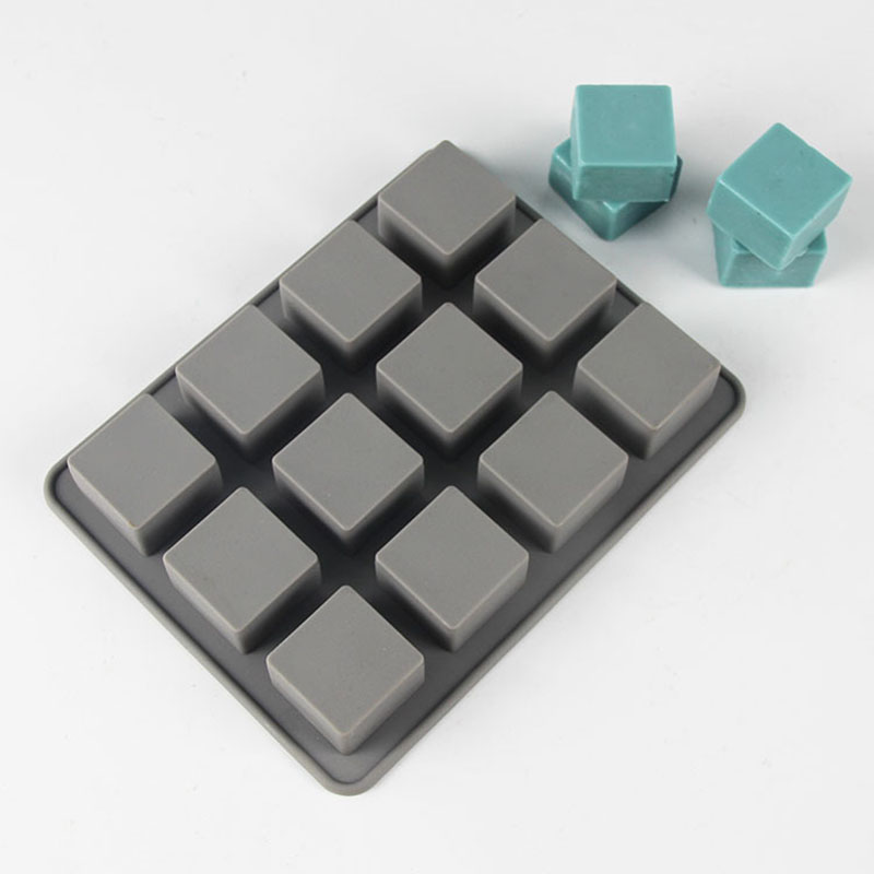 1 PCS Silicone Soap Molds 12 C - Soap Making Gel 评论和价格