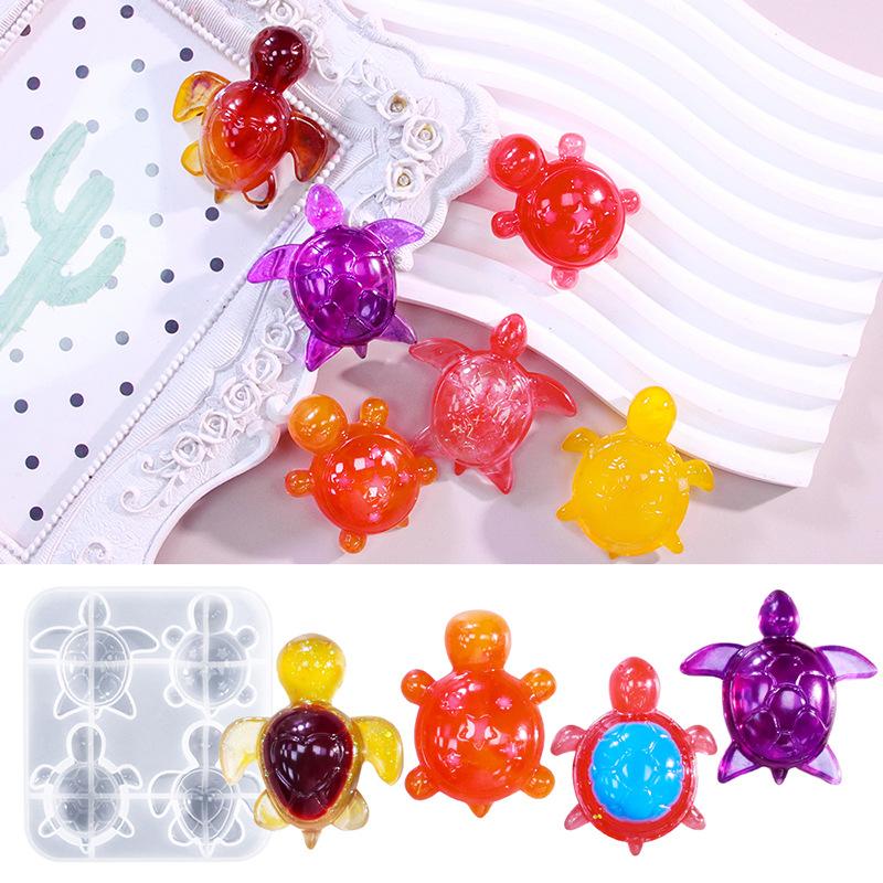 Four Turtles Plaster Silicone  - Natural Making Soap 评论和价格