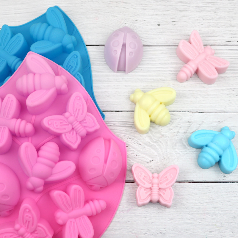 8 Hole Insect Butterfly Silico - Soap Making Kit Amazon 评论和价格