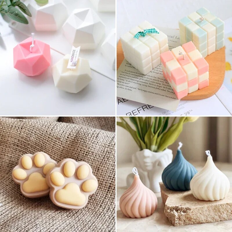 3D Bubble Cube Candle Silicone - Soap Making Kit Amazon 评论和价格