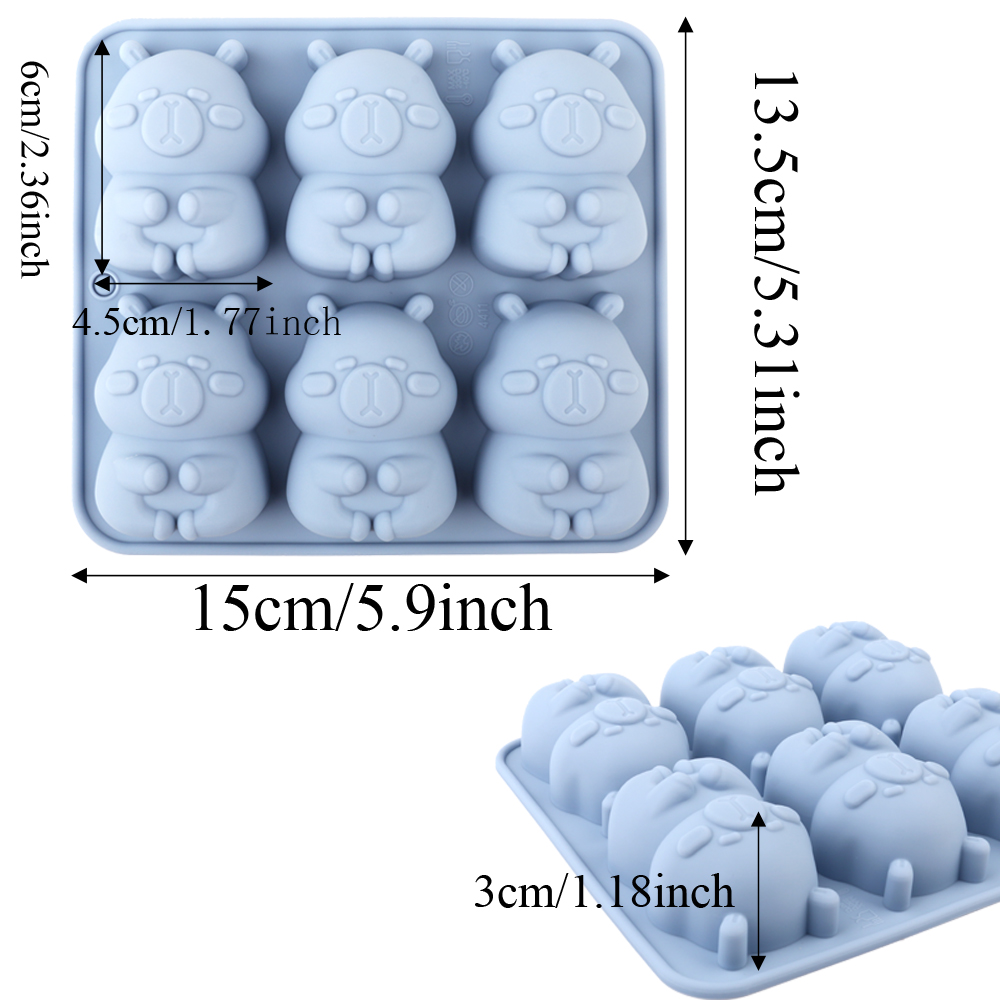 1 Silicone Cake Mold in the Sh - Soap Making Lye 评论和价格