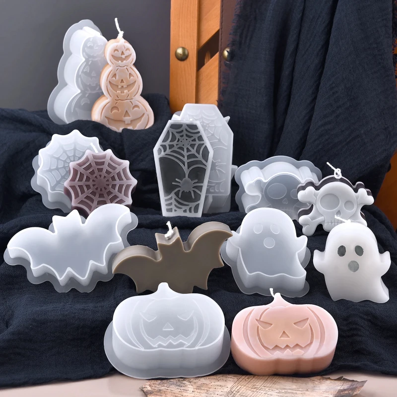 Halloween Ornaments Pumpkin Si - Soap Making Gel 评论和价格