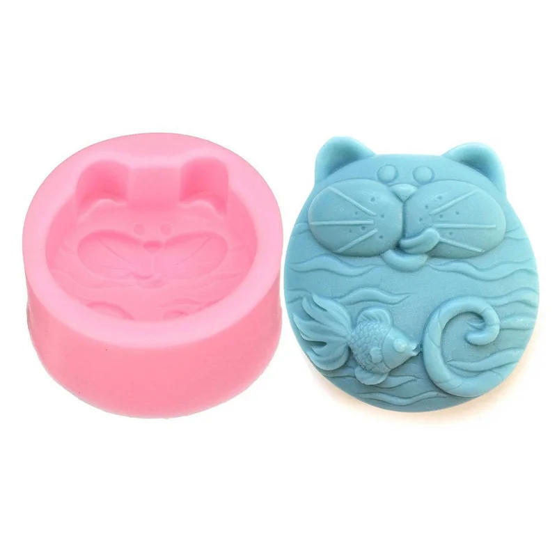 1PC Non-Stick Silicone Mold 3D - Soap Making Lye 评论和价格