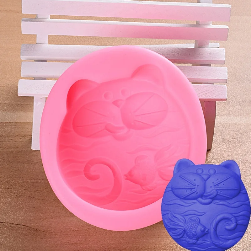 1PC Non-Stick Silicone Mold 3D - Soap Making Lye 评论和价格