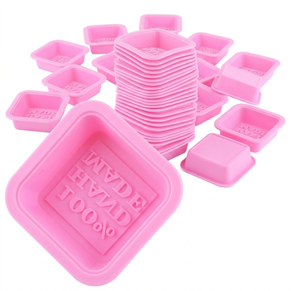 25PCS Silicone Silicone Soap M - Soap Making Process 评论和价格