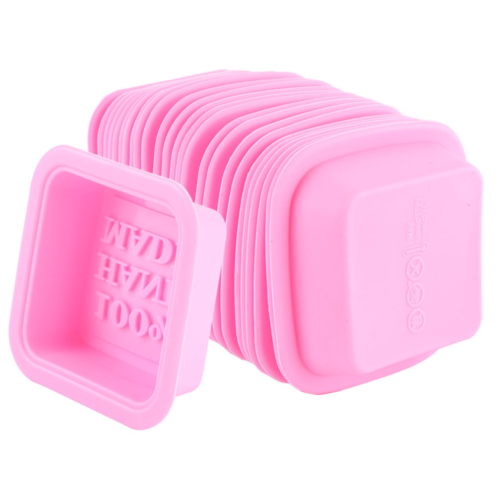 25PCS Silicone Silicone Soap M - Soap Making Process 评论和价格