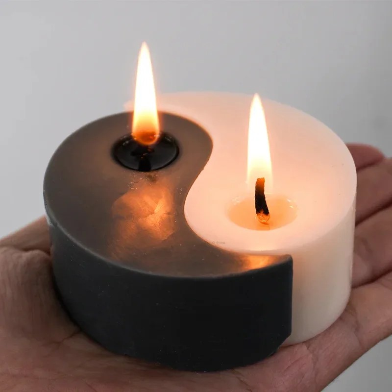 2pcs Yin Yang Tai Chi Round Si - Soap Making Books 评论和价格