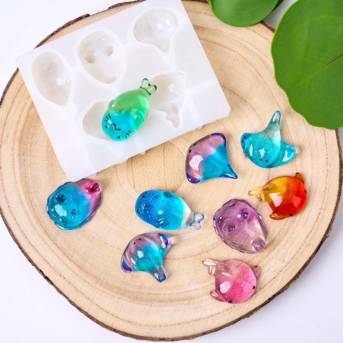 3D Healing Kawaii Manta Ray Wh - Natural Making Soap 评论和价格