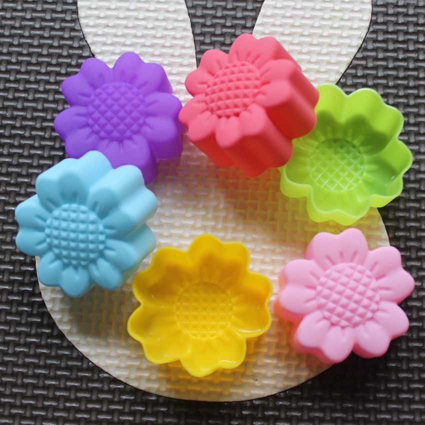 6 Pcs Set Non-Stick Flower Des - Natural Making Soap 评论和价格