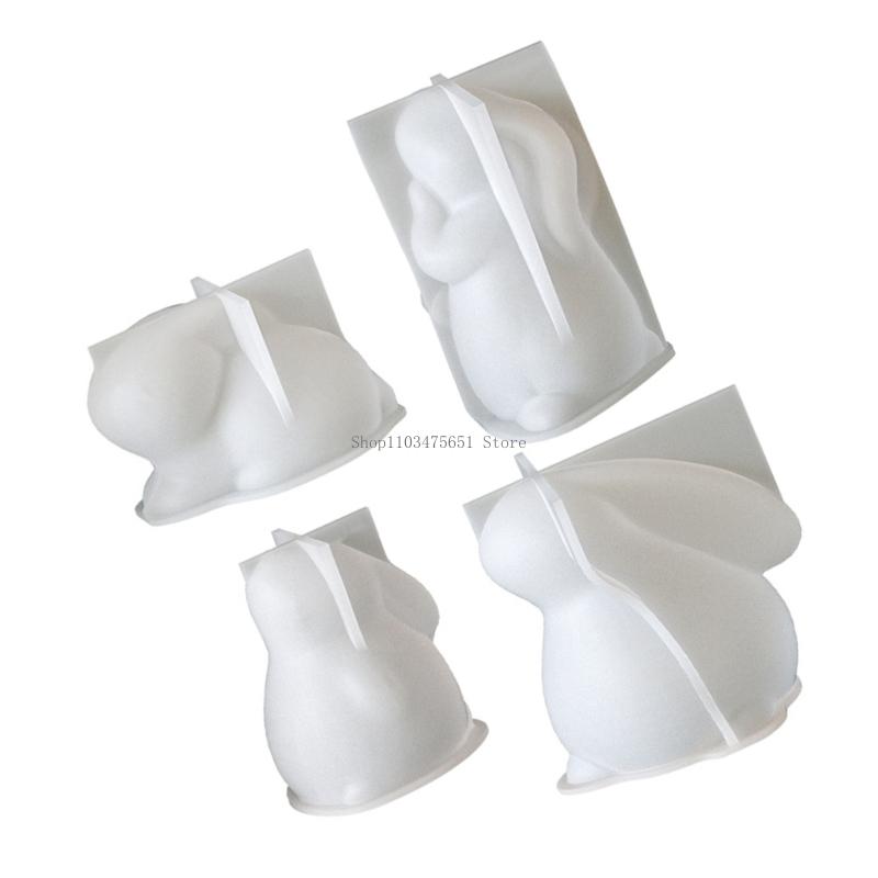 4Pcs Multipurpose Figurine Sil - Soap Making Gel 评论和价格