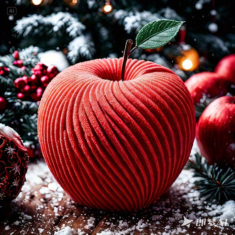 A trendy red apple silicone mo - Soap Making Lye 评论和价格