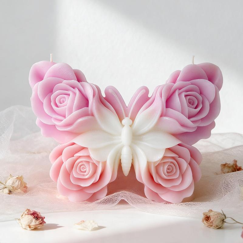 DIY Rose Butterfly Form Silico - Natural Making Soap 评论和价格