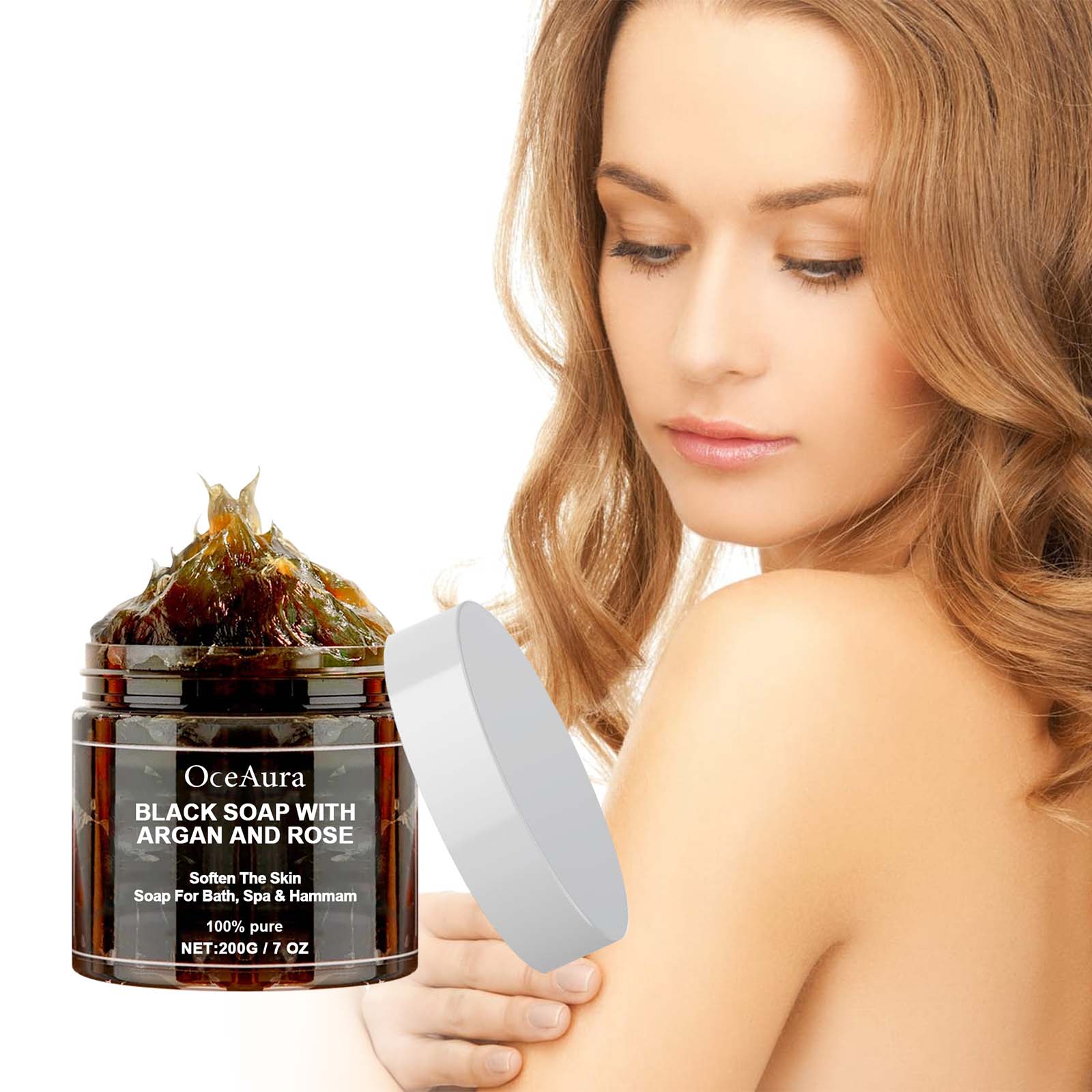 OCEAURA Black Soap With Argan  - Soap Making Oils 评论和价格