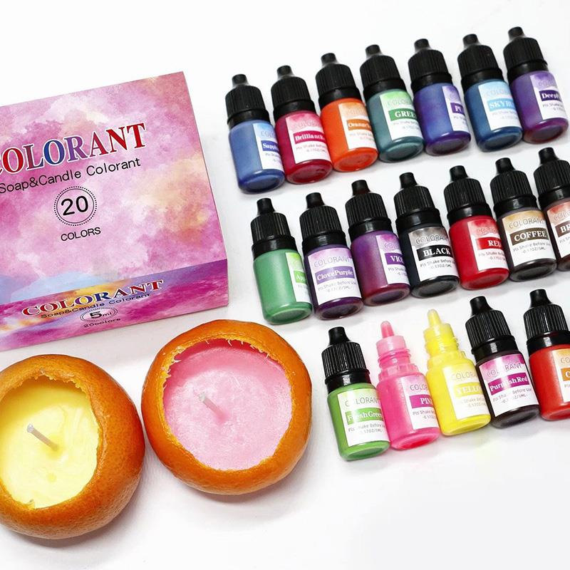 20/24Colors Candle Dyes Pigmen - Soap Making Kit Amazon 评论和价格