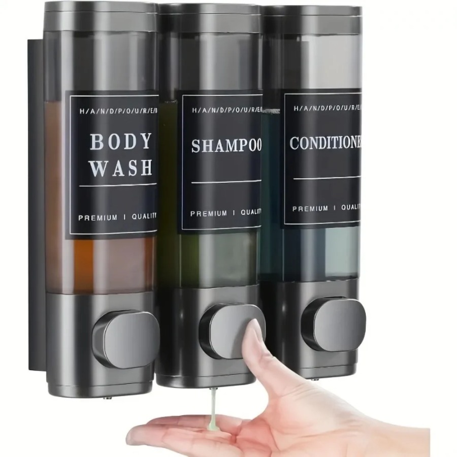 Wall Mounted Triple Shampoo Co - Soap Making Gel 评论和价格