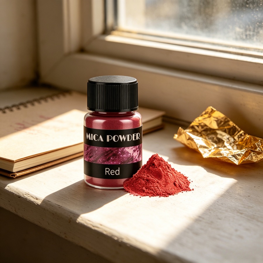 LEQU Happy And Fun Shimmer Red - Soap Making Ingredient 评论和价格
