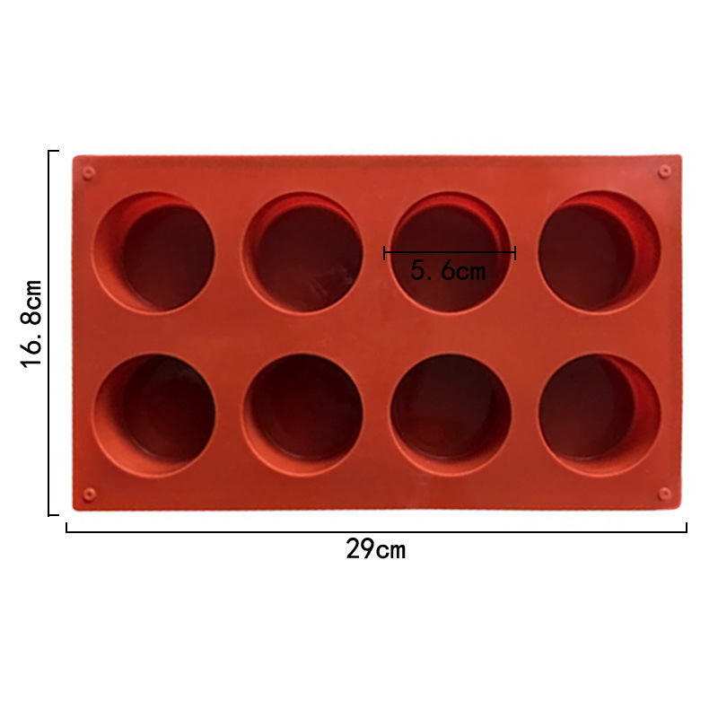 Round Silicone Soap Mold DIY H - Soap Making Formula 评论和价格